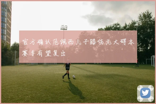 官方确认范佩西儿子膝伤无大碍本赛季有望复出